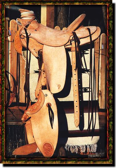 Saddle with Tapaderos